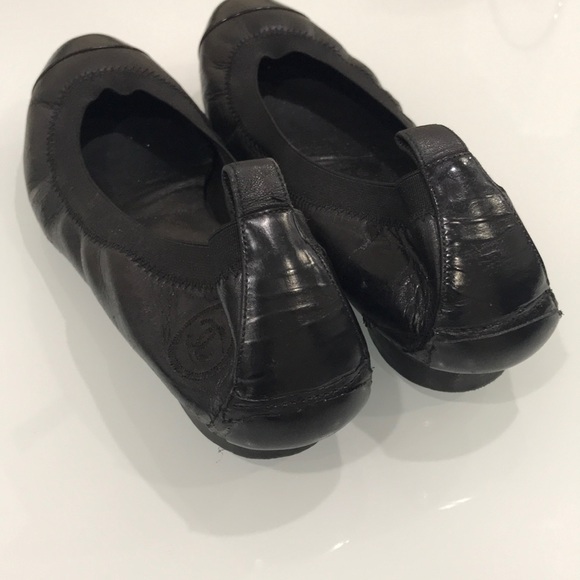 CHANEL stretch spirit interlocking cc ballet flats - Picture 8 of 8